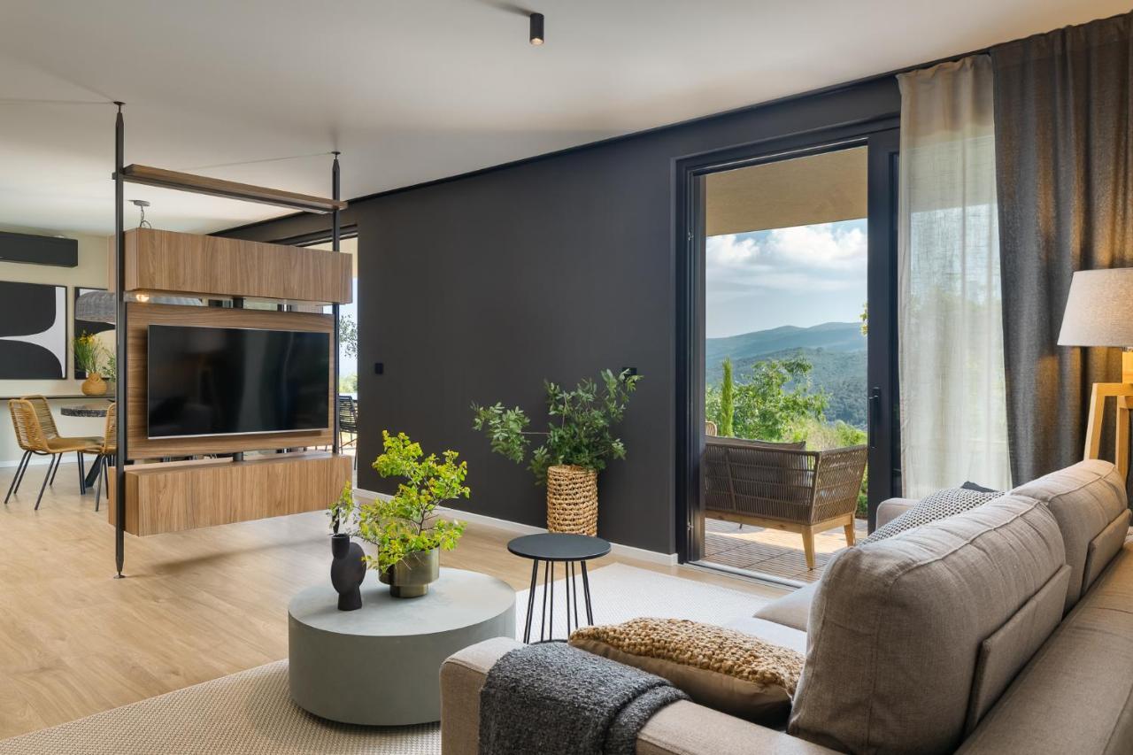 Oltremare Apartments With Pool Rabac Exterior foto